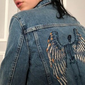 Zadig & Voltaire Jackets & Coats - Zadig & Voltaire embroidered denim jacket Zadig & Voltaire Jackets & Coats - Zadig & Voltaire embroidered denim jacket